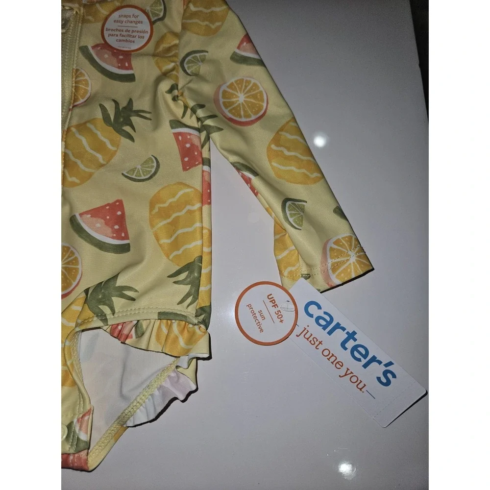 6 Mos. Carters UPF 50 + Sun Protective Swim Suit New
